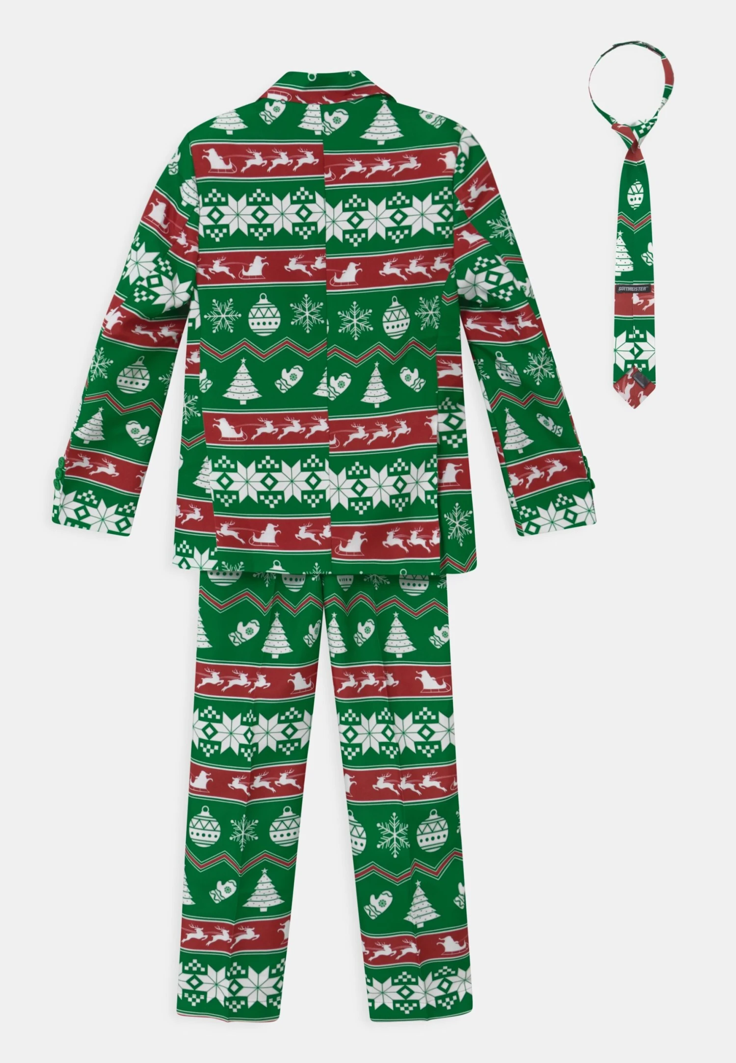 Boys Christmas Nordic Set - Disfraz - Green - Imagen 2