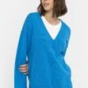 Soft Rebels Srjazmin V-Neck - Jersey De Punto - Azure Blue