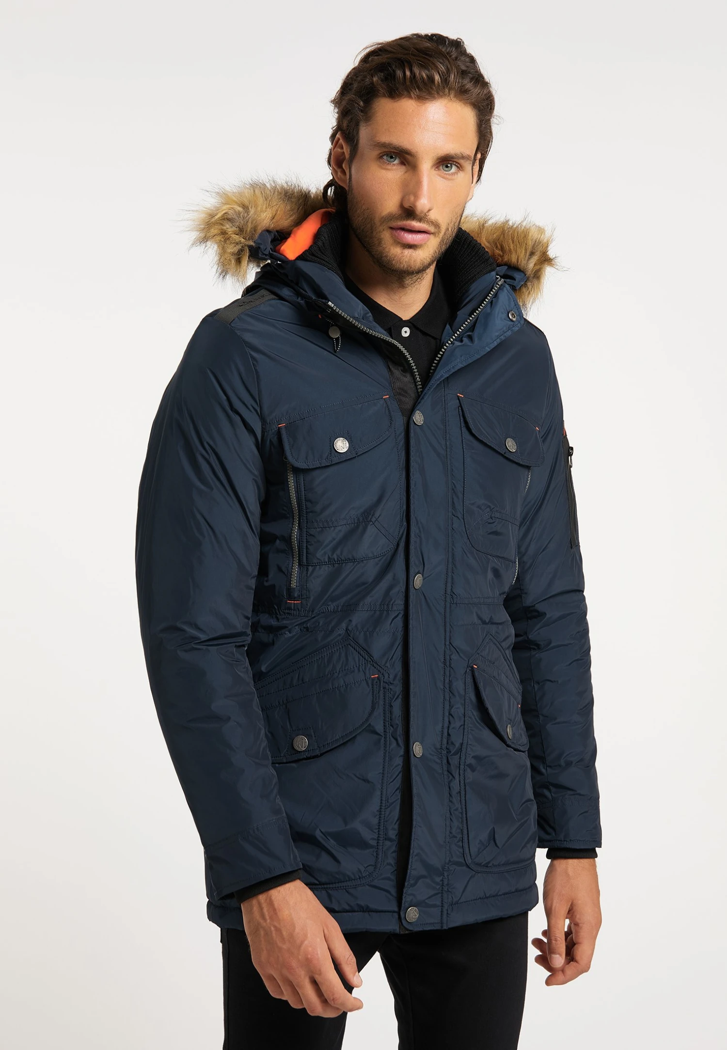 Dreimaster Boundry - Abrigo De Invierno - Marine