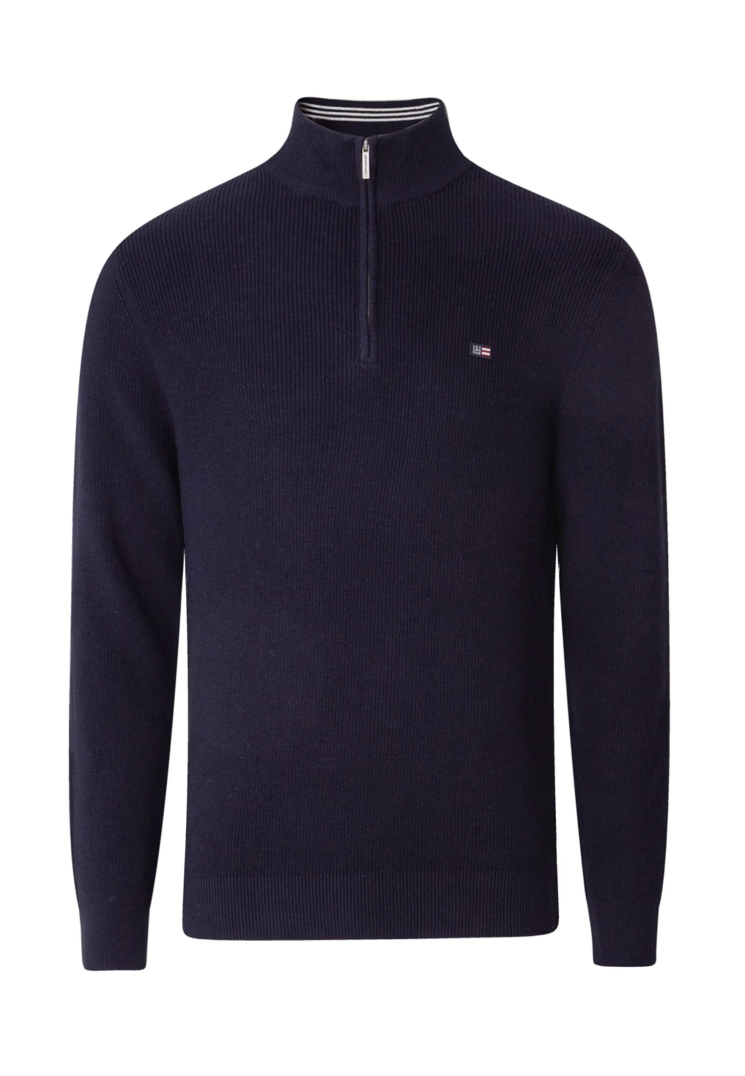 Lexington Clay Half Zip - Jersey De Punto - Dark Blue - Imagen 5