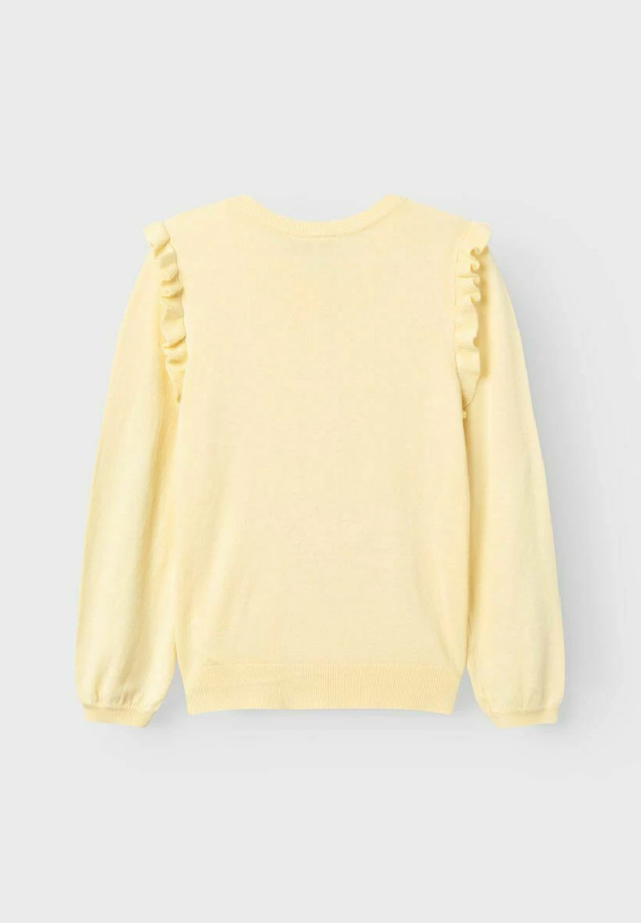 NAME IT Langarm - Chaqueta De Punto - Double Cream - Imagen 2