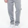 Pegador Davie Wide Track Pants Unisex - Pantalones Deportivos - Grey Black Ink