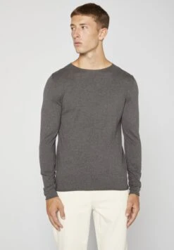 American Vintage Marcel - Jersey De Punto - Anthracite Chine