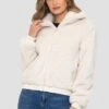 Threadbare Monkey Übergangsjacke - Chaqueta De Entretiempo - Cream