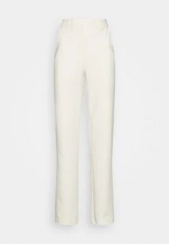 Yaslizzie High Waist Straight Pant- Pantalones - Gardenia