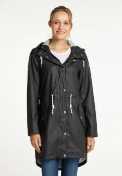 Schmuddelwedda Bridgeport - Parka - Schwarz