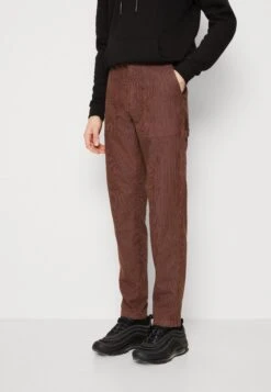 Denham Carlton Worker - Pantalones Cargo - Bordeaux