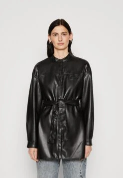 Armani Exchange Blouson - Chaqueta De Cuero Sintético - Black