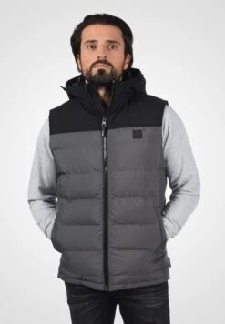 Indicode Jeans Idiulius - Chaleco - Dk Grey